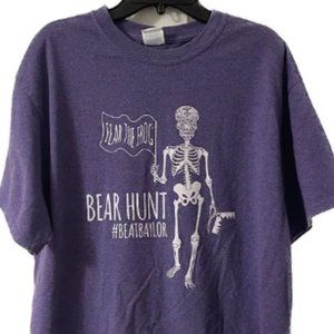 TCU Horned Frogs Men's L Day Of the Dead Baylor Shirt NCAA Football